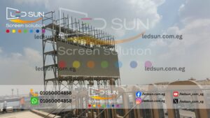 تركيب شاشات ليد  Cloud 9 Mall
